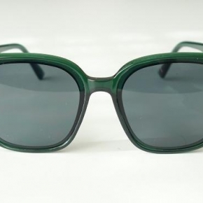 Dámské sluneční brýle Dots Cat Eye XL - zelené